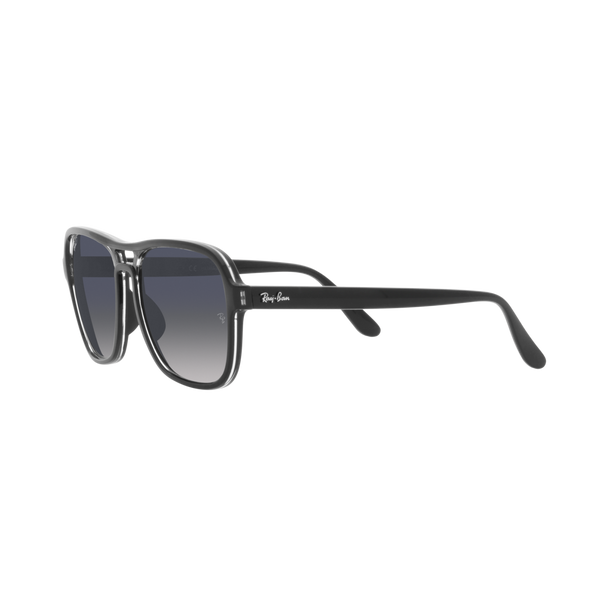 Ray Ban STATE SIDE RB4356 Black Unisex Polarized Sunglasses