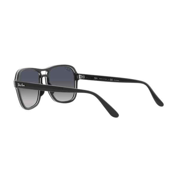Ray Ban STATE SIDE RB4356 Black Unisex Polarized Sunglasses