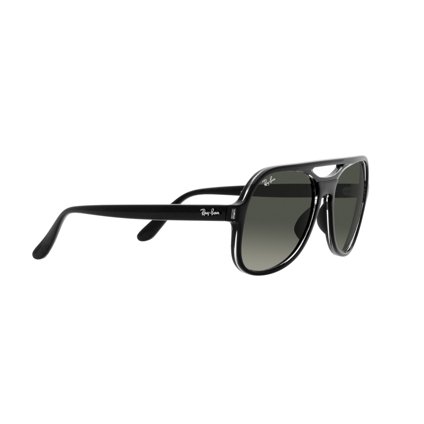 Ray Ban POWDERHORN RB4357 Black Unisex Sunglasses