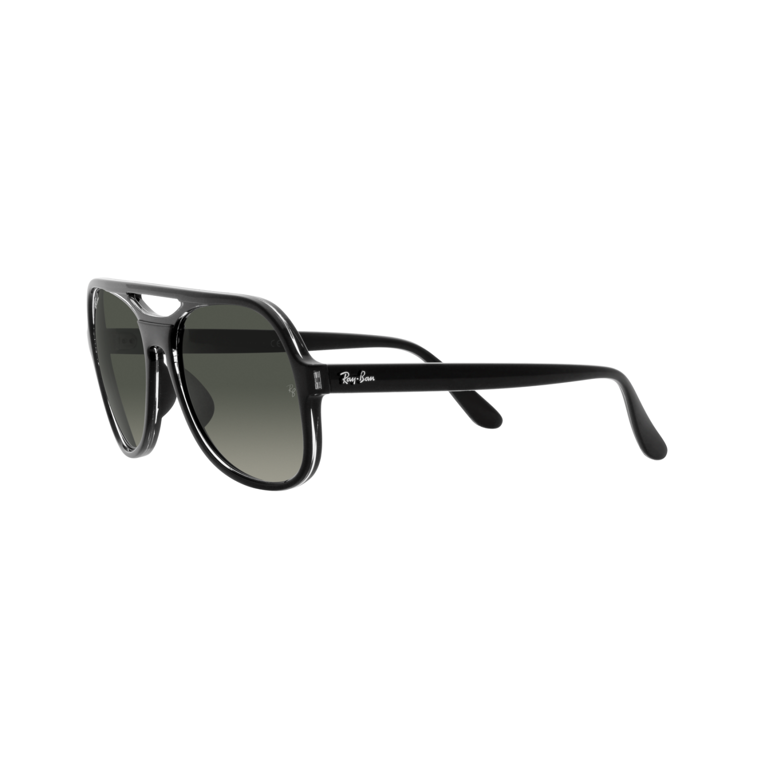 Ray Ban POWDERHORN RB4357 Black Unisex Sunglasses