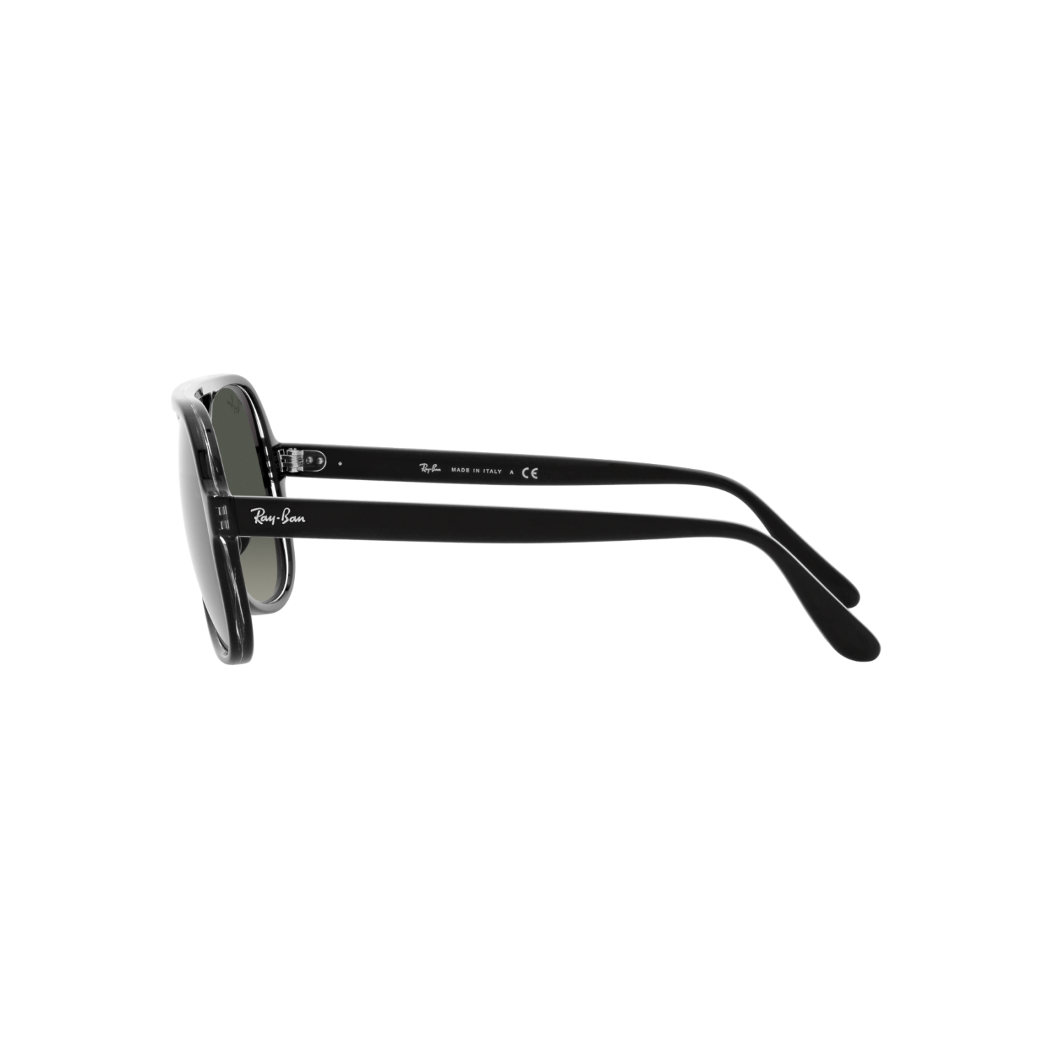 Ray Ban POWDERHORN RB4357 Black Unisex Sunglasses