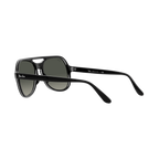 Ray Ban POWDERHORN RB4357 Black Unisex Sunglasses