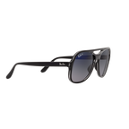 Ray Ban POWDERHORN RB4357 Black Unisex Polarized Sunglasses