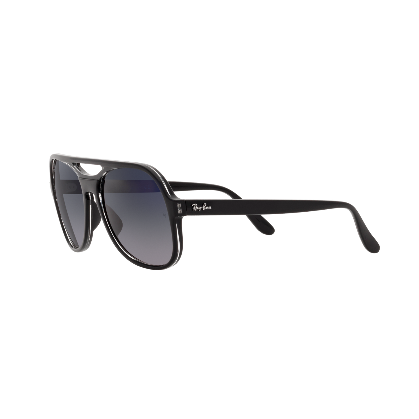 Ray Ban POWDERHORN RB4357 Black Unisex Polarized Sunglasses