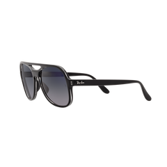 Ray Ban POWDERHORN RB4357 Black Unisex Polarized Sunglasses