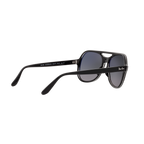 Ray Ban POWDERHORN RB4357 Black Unisex Polarized Sunglasses