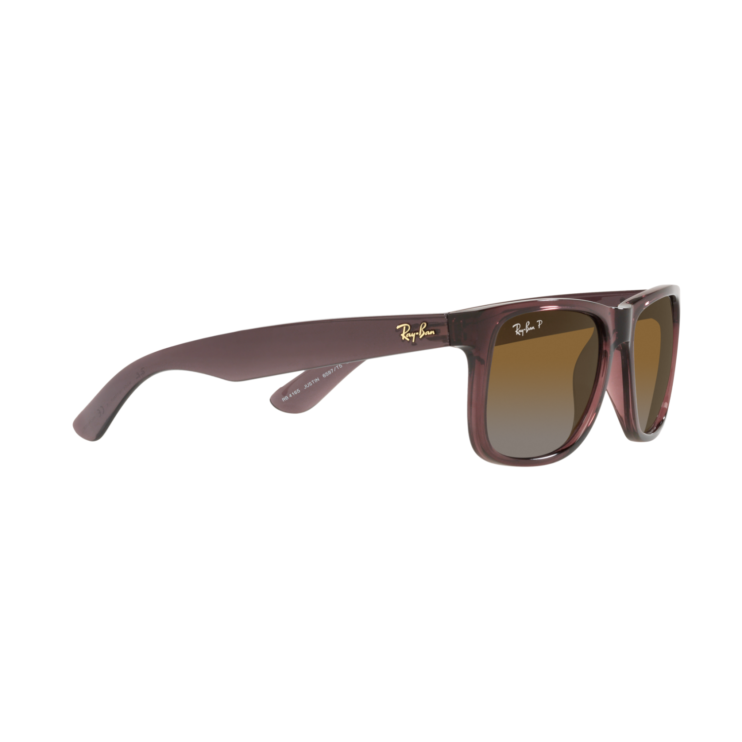 Ray Ban JUSTIN RB4165 Brown Men's Polarized Sunglasses