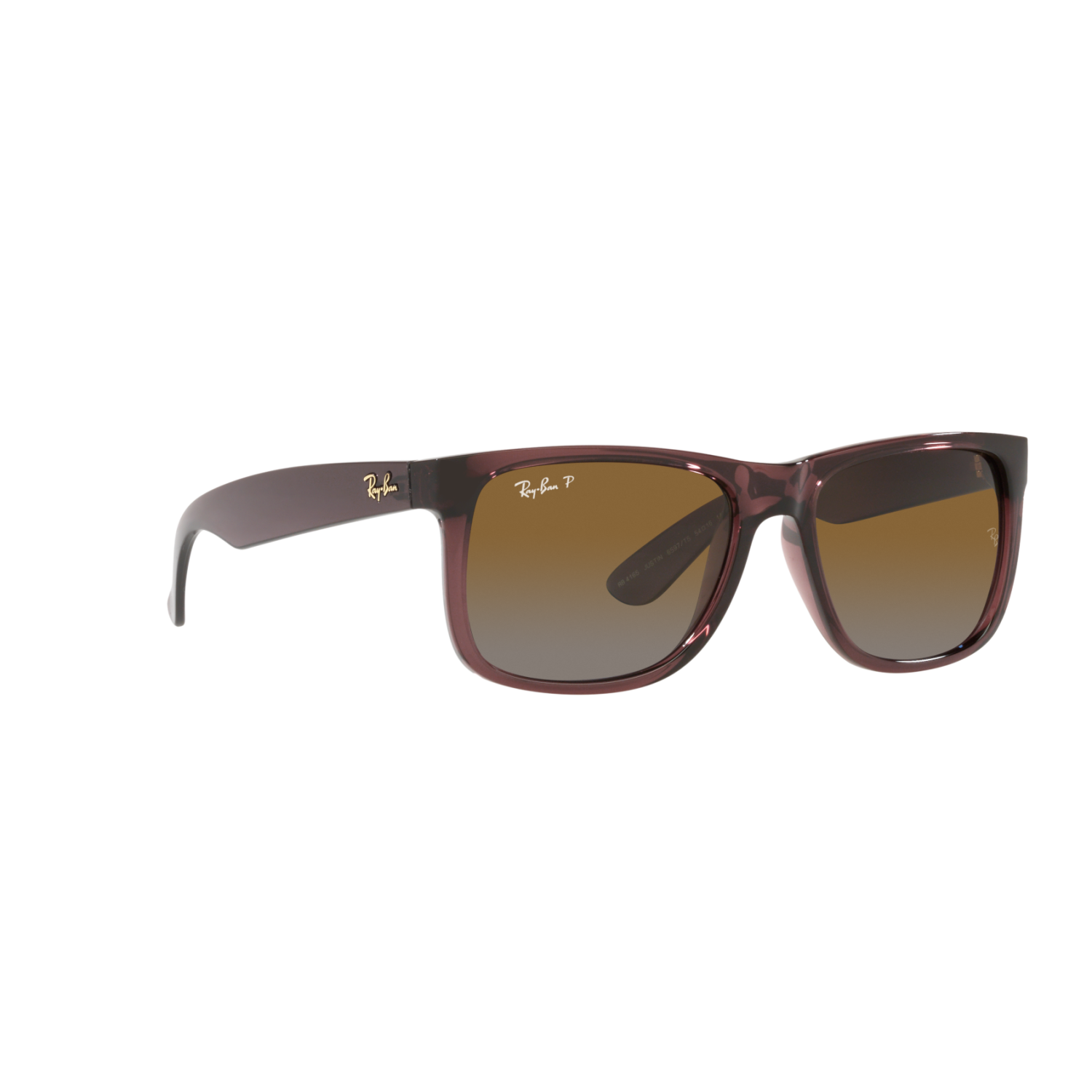 Ray Ban JUSTIN RB4165 Brown Men's Polarized Sunglasses