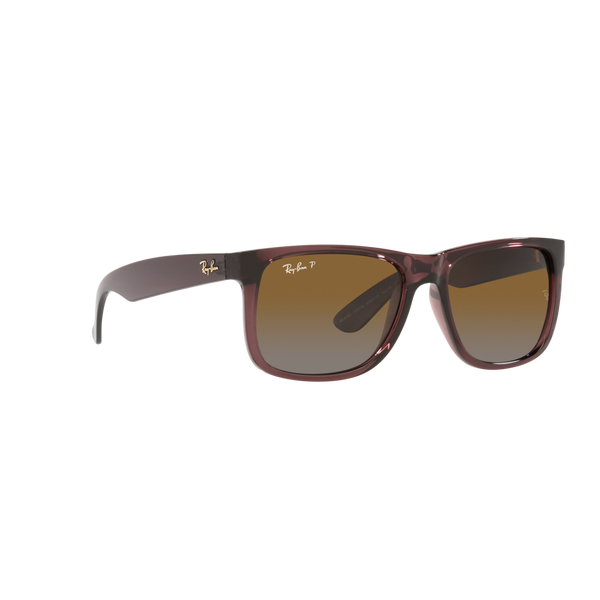 Ray Ban JUSTIN RB4165 Brown Men's Polarized Sunglasses