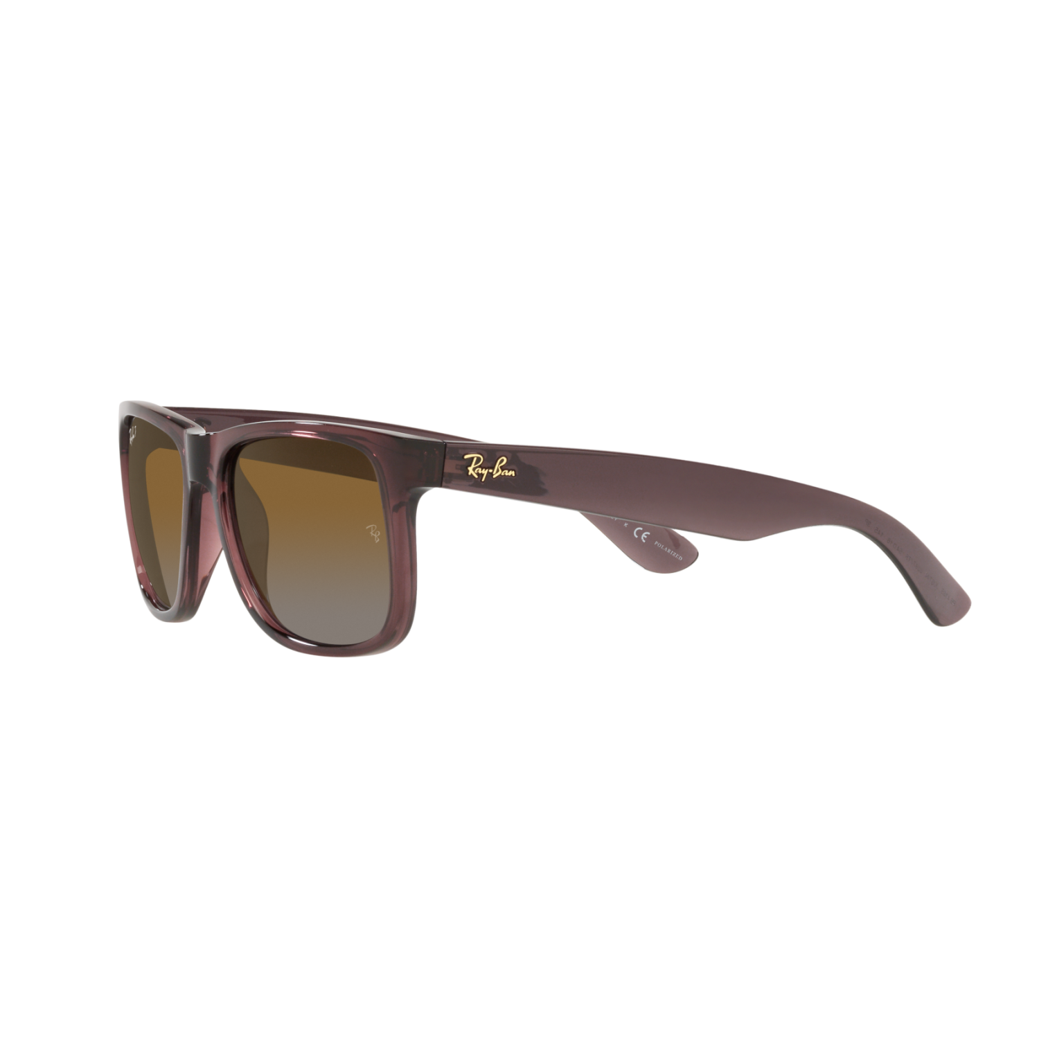 Ray Ban JUSTIN RB4165 Brown Men's Polarized Sunglasses