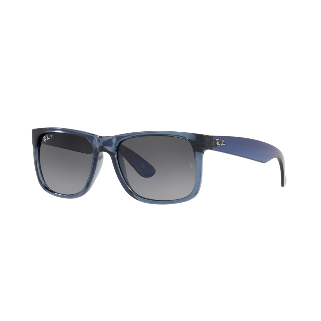 Ray Ban JUSTIN RB4165 Blue Men's Polarized Sunglasses