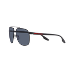 Prada Linea Rossa PS 55VS PS 55VS Black Men's Sunglasses