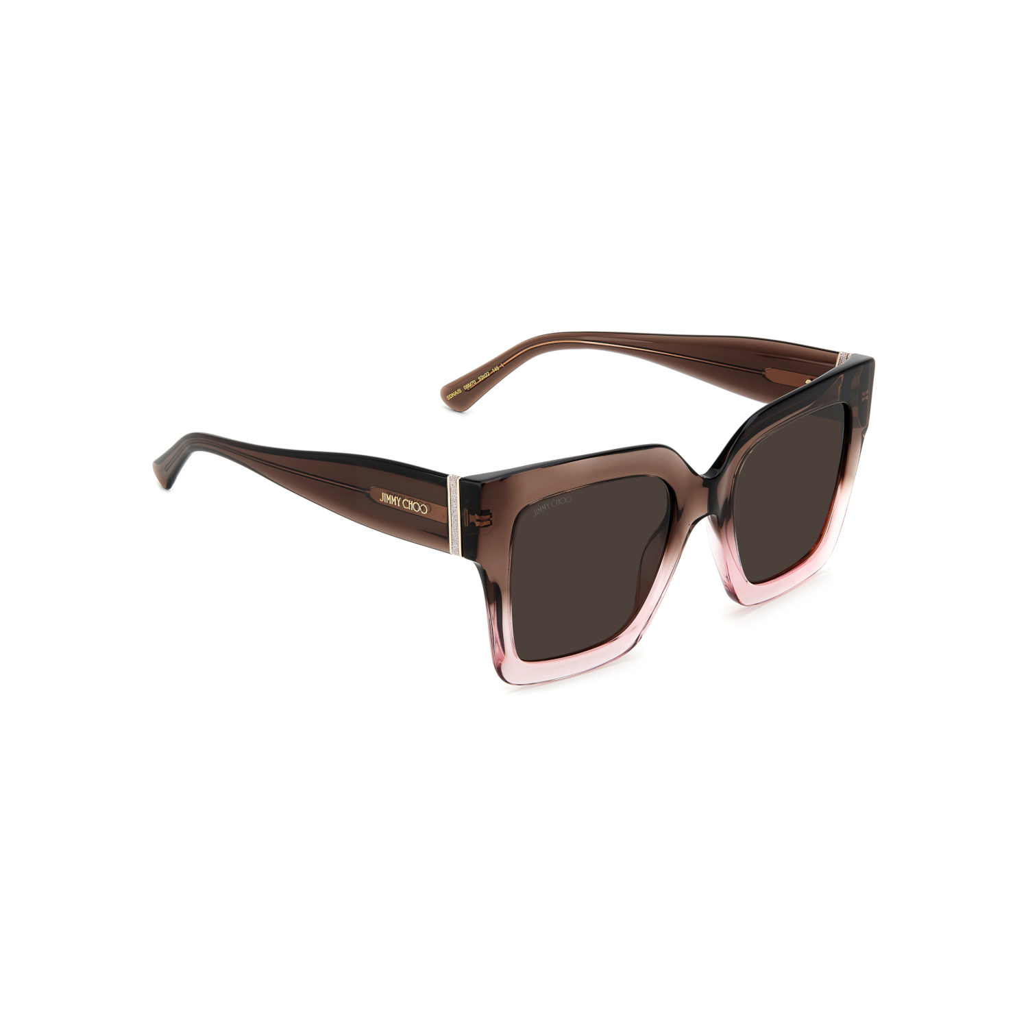 Jimmy Choo EDNA/S Brown Women's Sunglasses
