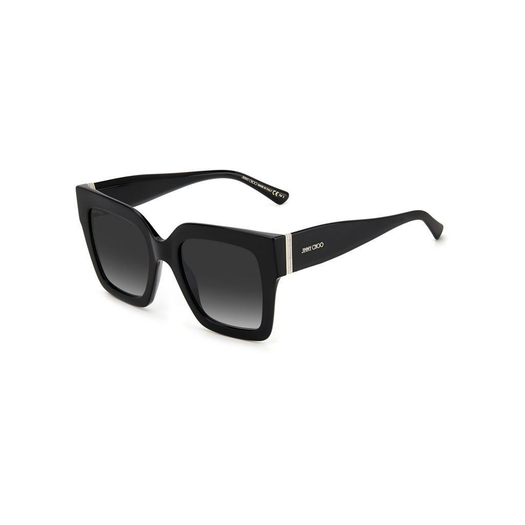 Jimmy Choo EDNA/S Grey Black Women's Sunglasses