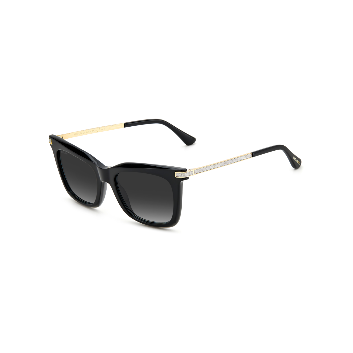 Jimmy Choo OLYE/S Grey Black Women's Sunglasses