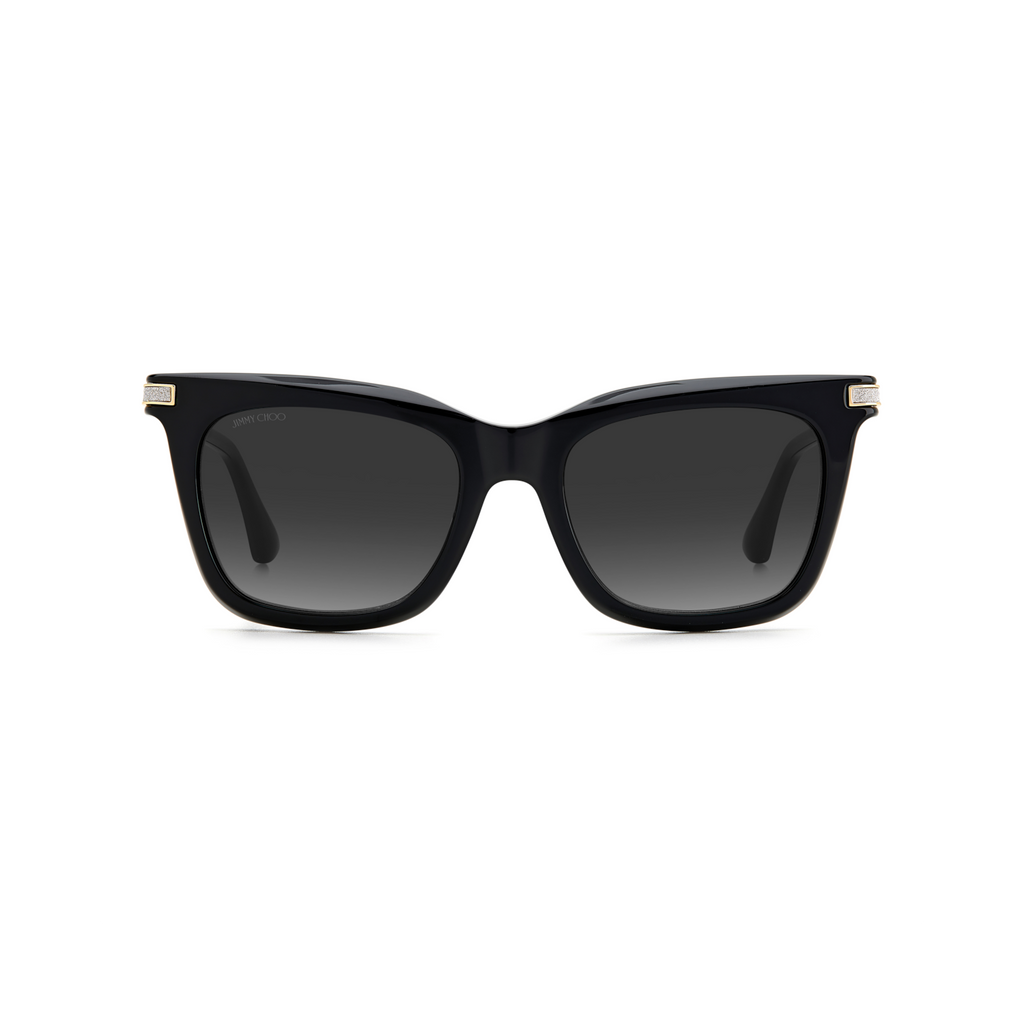 Jimmy Choo OLYE/S Grey Black Women's Sunglasses