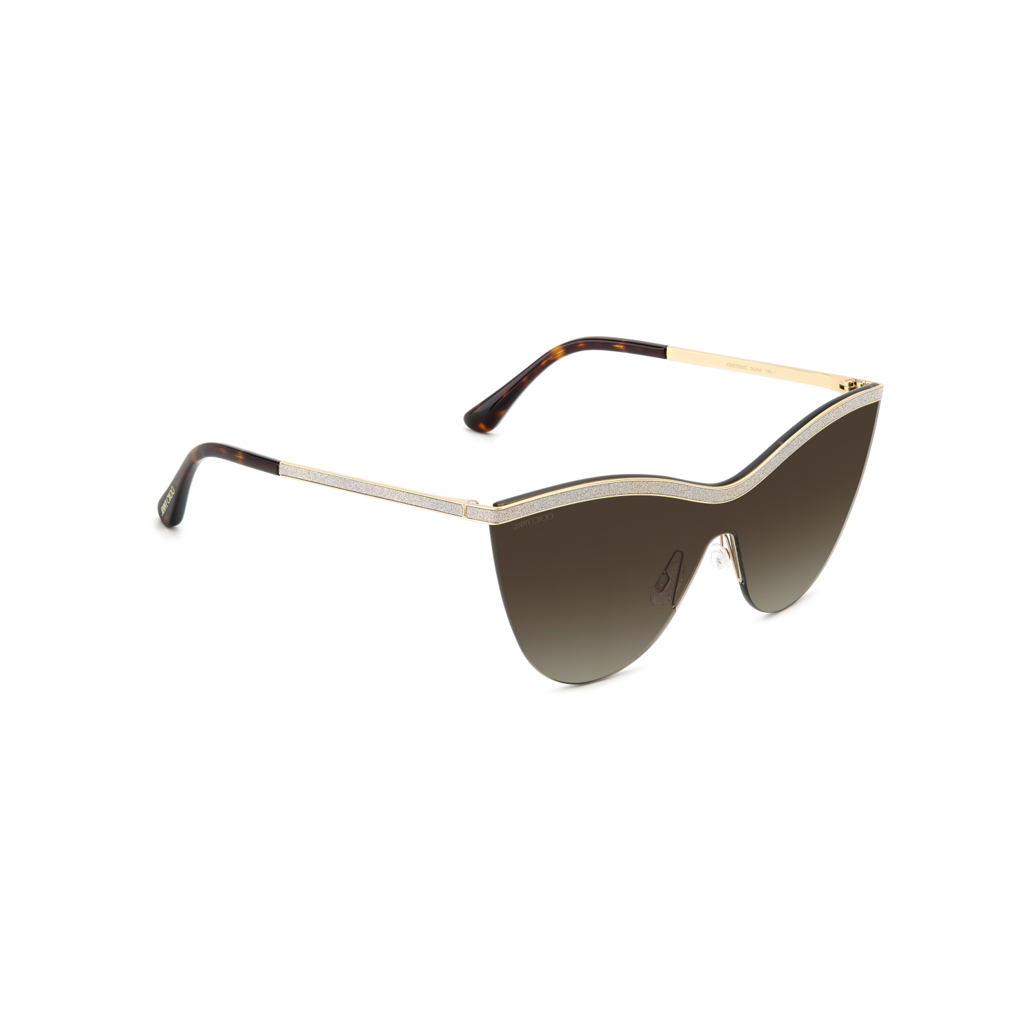 Jimmy Choo KRISTEN/S Brown Yellow Women's Sunglasses