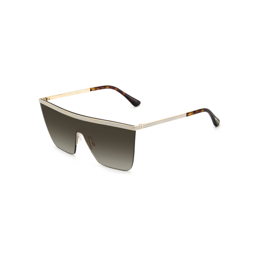 Jimmy Choo LEAH/S Brown Yellow Women's Sunglasses