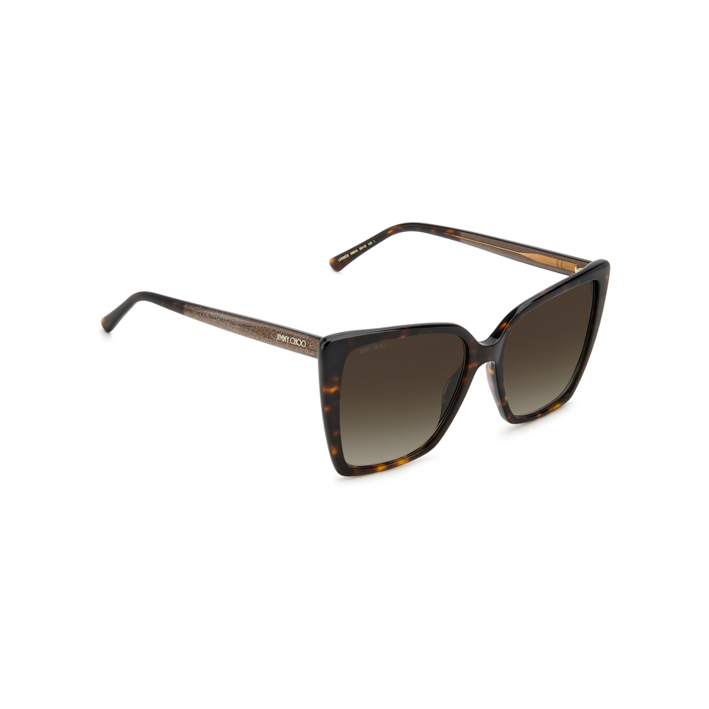 Jimmy Choo LESSIE/S Brown Havana Women's Sunglasses