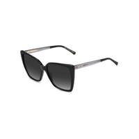 Jimmy Choo LESSIE/S Grey Black Women's Sunglasses