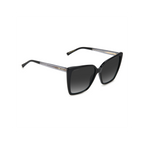 Jimmy Choo LESSIE/S Grey Black Women's Sunglasses