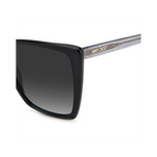 Jimmy Choo LESSIE/S Grey Black Women's Sunglasses