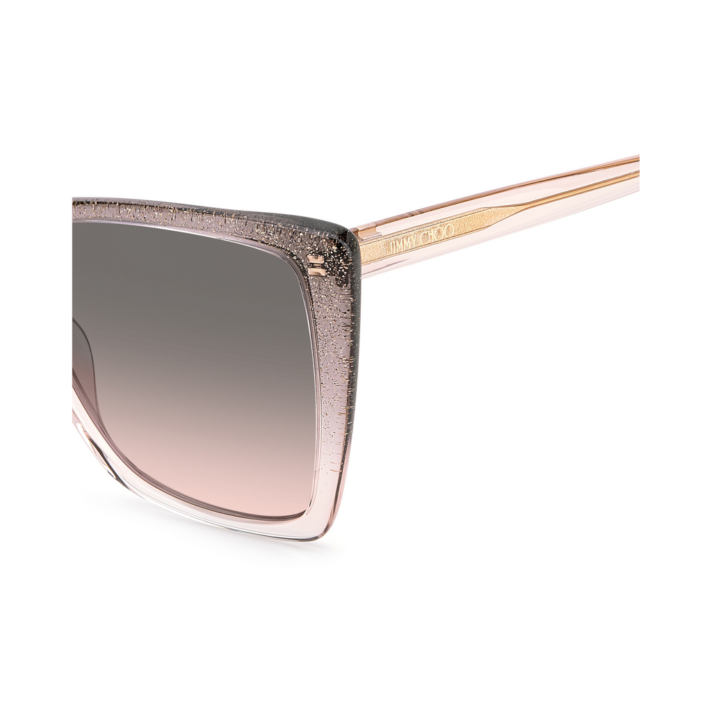 Jimmy Choo LESSIE/S Grey Pink Women's Sunglasses