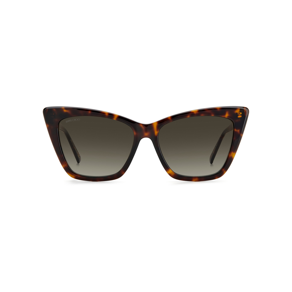Jimmy Choo LUCINE/S Brown Havana Women's Sunglasses