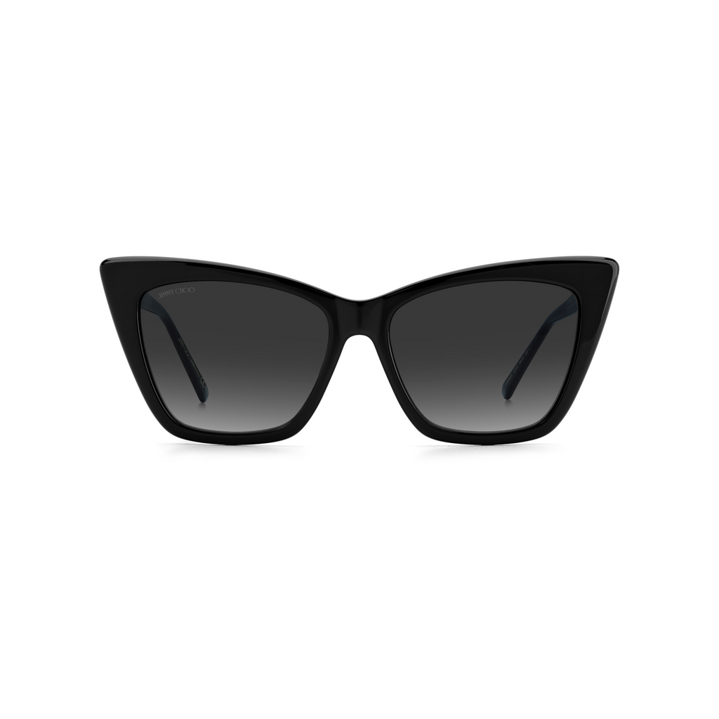 Jimmy Choo LUCINE/S Grey Black Women's Sunglasses