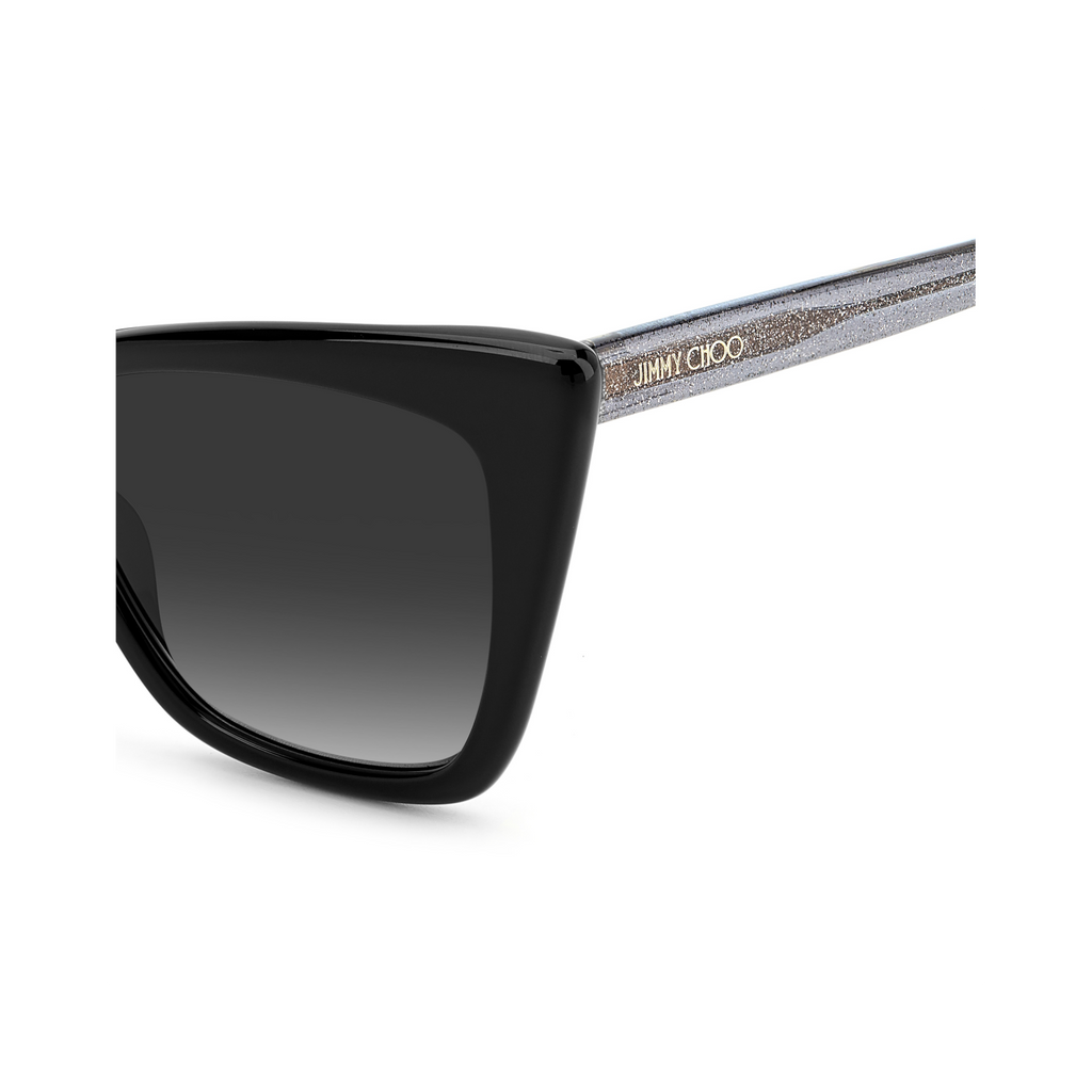 Jimmy Choo LUCINE/S Grey Black Women's Sunglasses