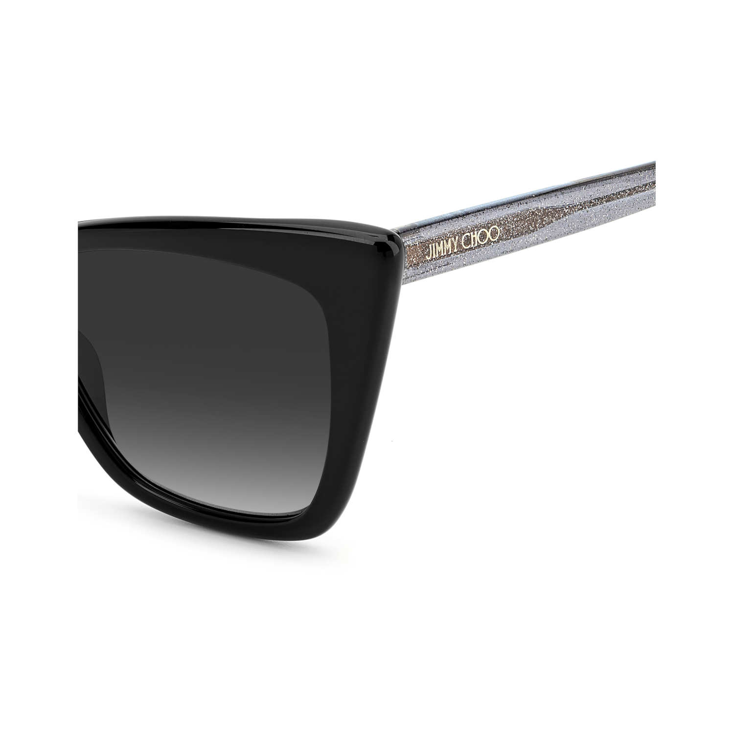 Jimmy Choo LUCINE/S Grey Black Women's Sunglasses