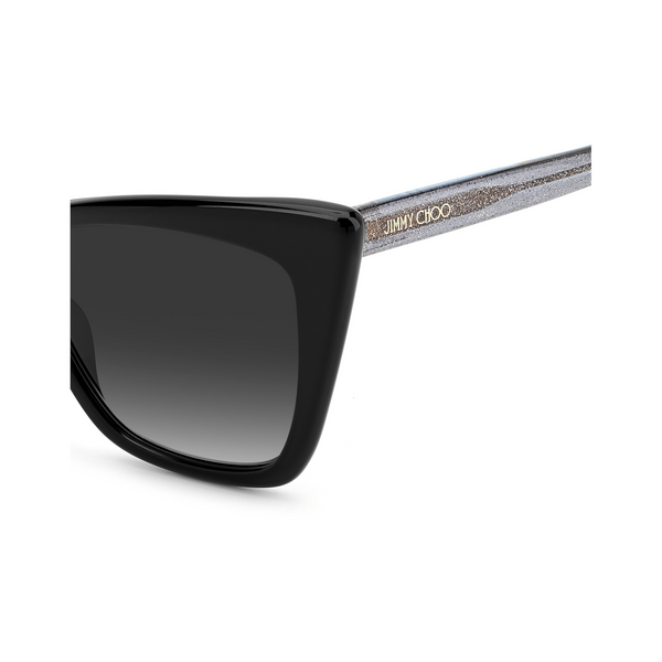 Jimmy Choo LUCINE/S Grey Black Women's Sunglasses