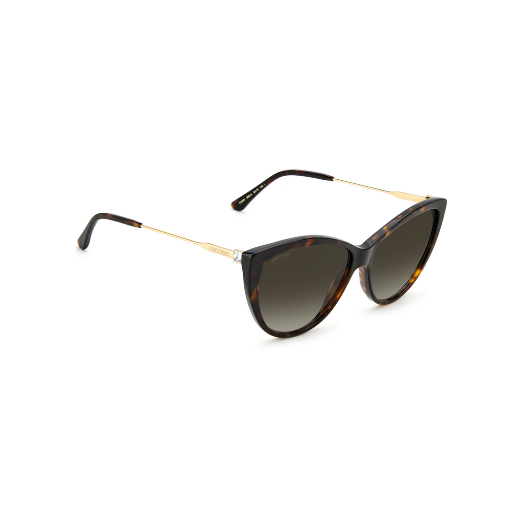 Jimmy Choo RYM/S Brown Havana Women's Sunglasses