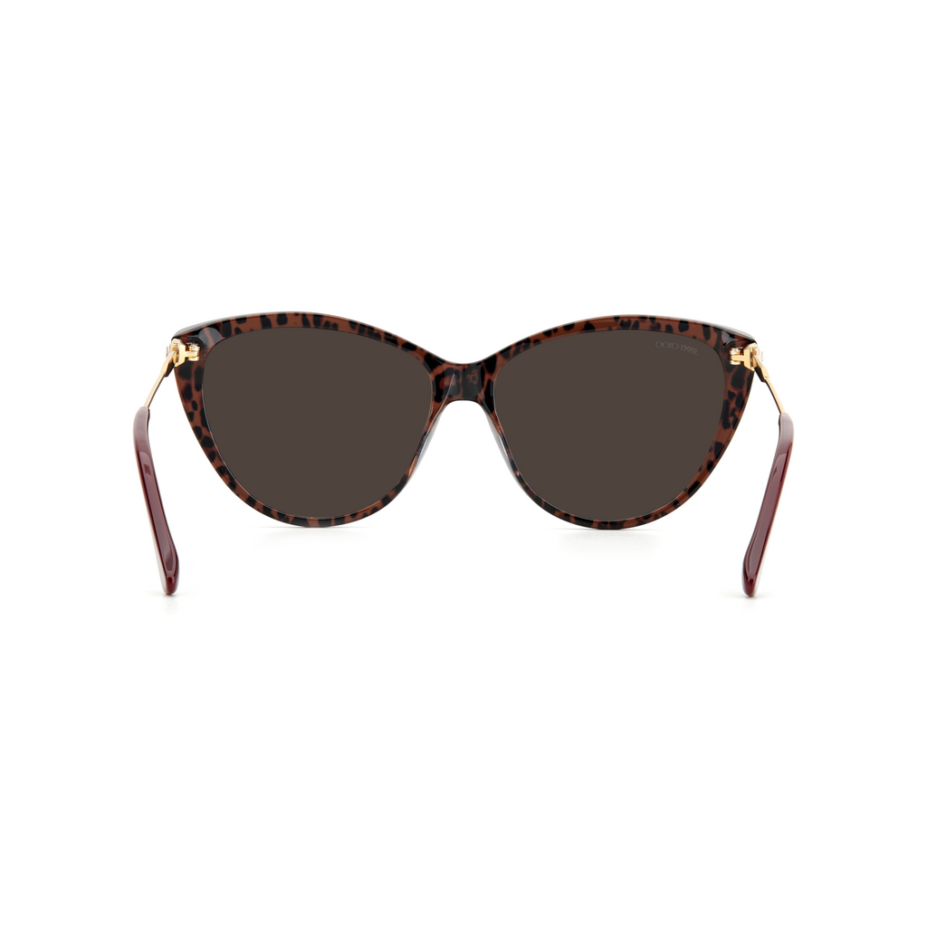 Jimmy Choo RYM/S Brown Red Women's Sunglasses