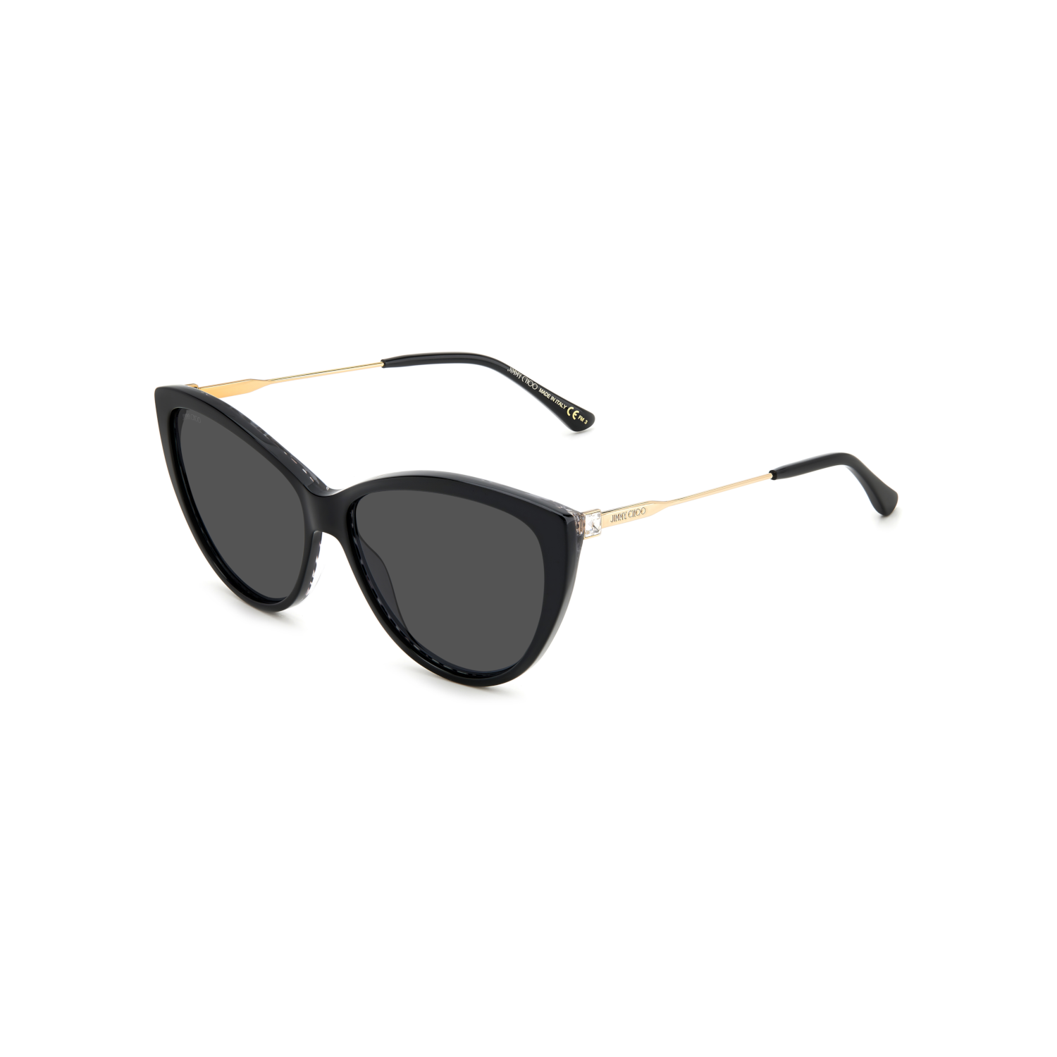 Jimmy Choo RYM/S Grey Black Women's Sunglasses