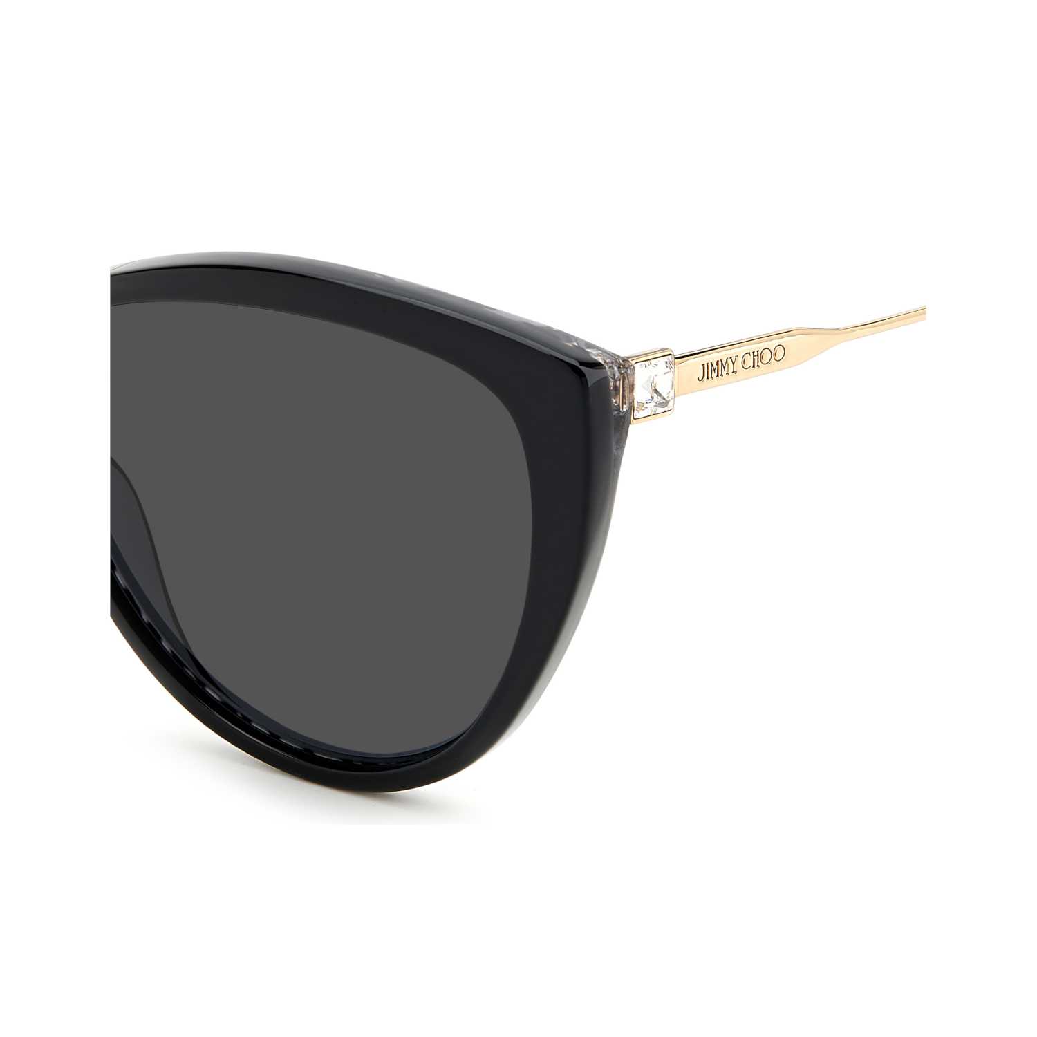 Jimmy Choo RYM/S Grey Black Women's Sunglasses
