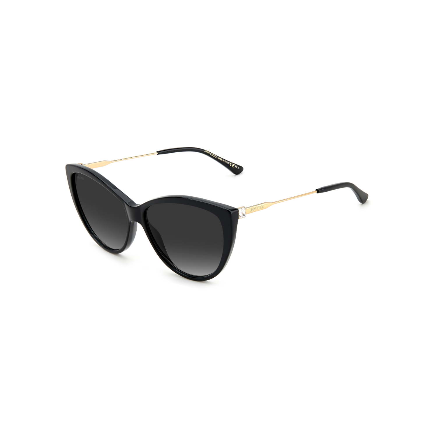 Jimmy Choo RYM/S Grey Black Women's Sunglasses