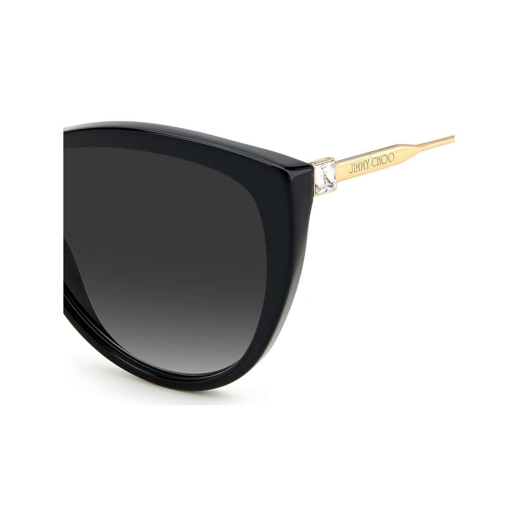 Jimmy Choo RYM/S Grey Black Women's Sunglasses
