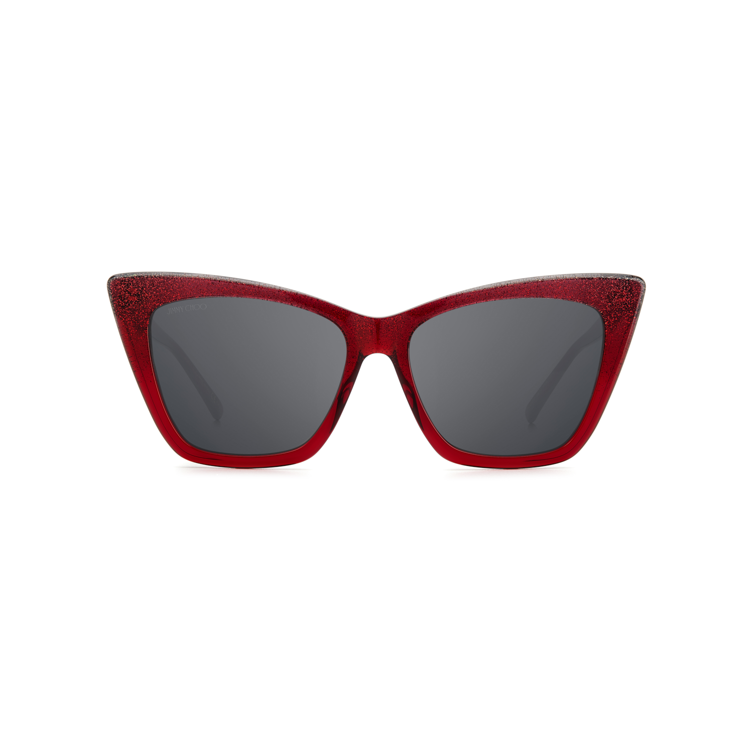 Jimmy Choo LUCINE/S Silver Red Women's Sunglasses