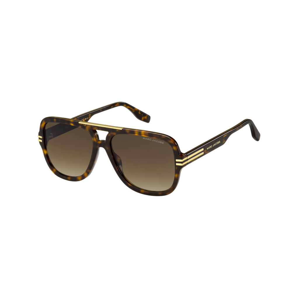 Marc Jacobs MARC 637/S Brown Havana Men's Sunglasses