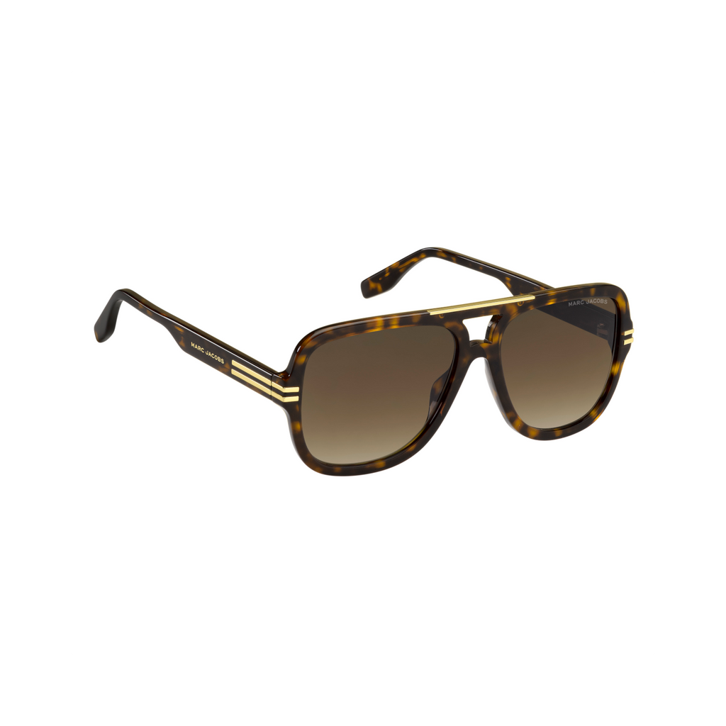 Marc Jacobs MARC 637/S Brown Havana Men's Sunglasses