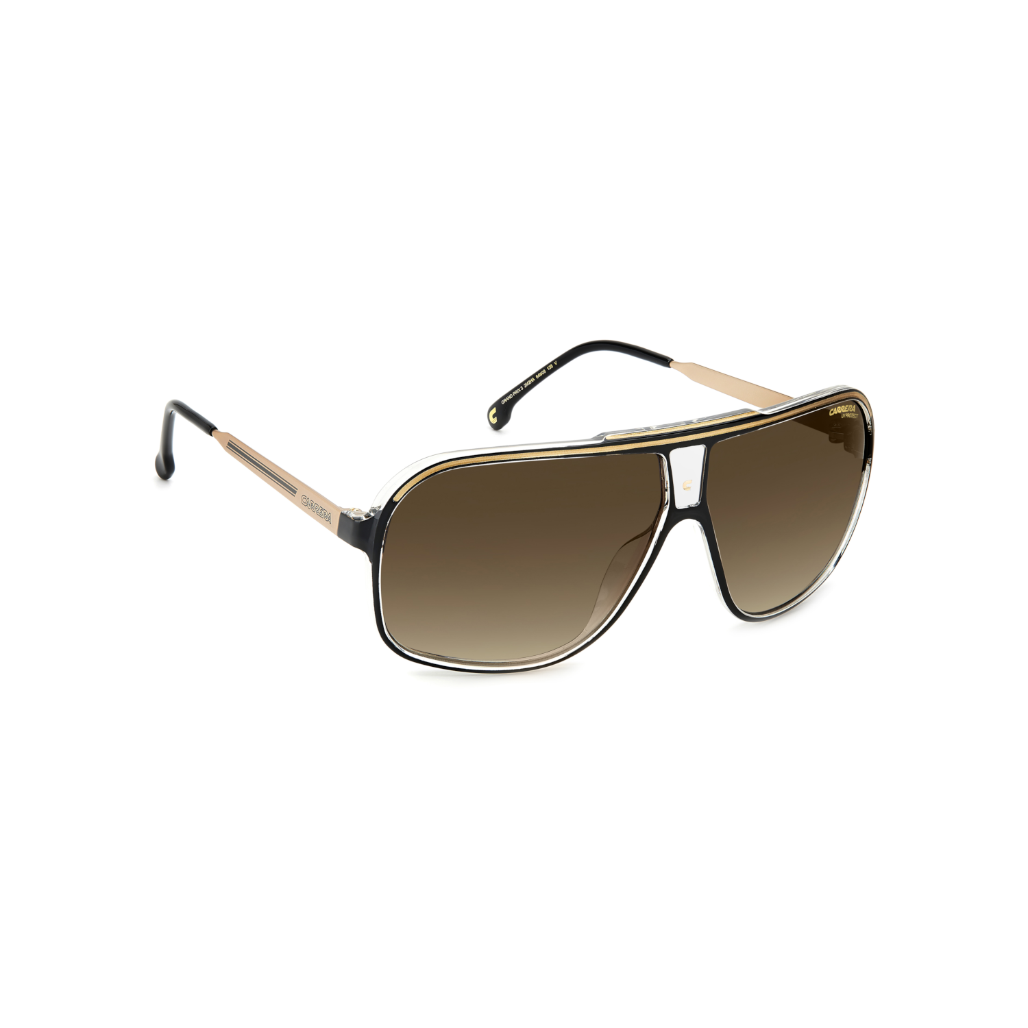 Carrera GRAND PRIX 3 Brown Black Men's Sunglasses