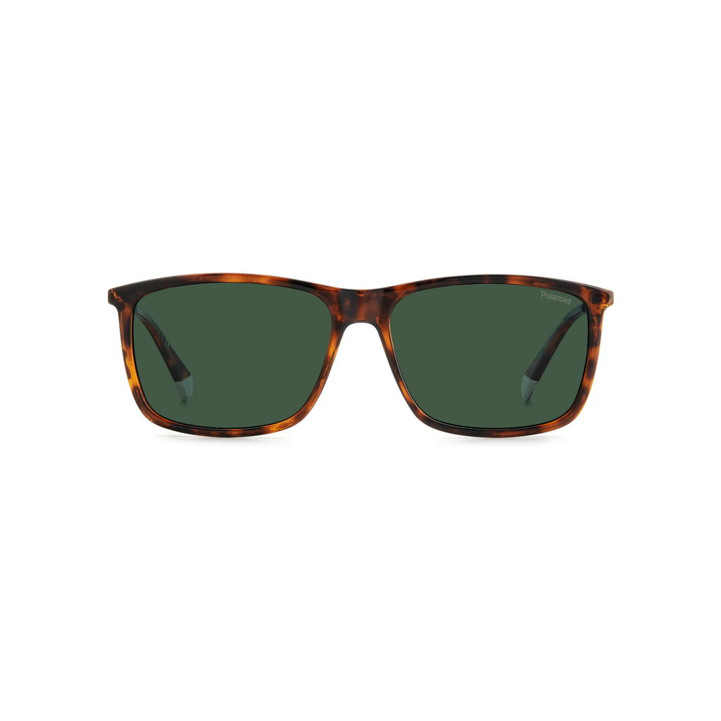 Polaroid PLD 4130/S/X Green Havana Men's Polarized Sunglasses
