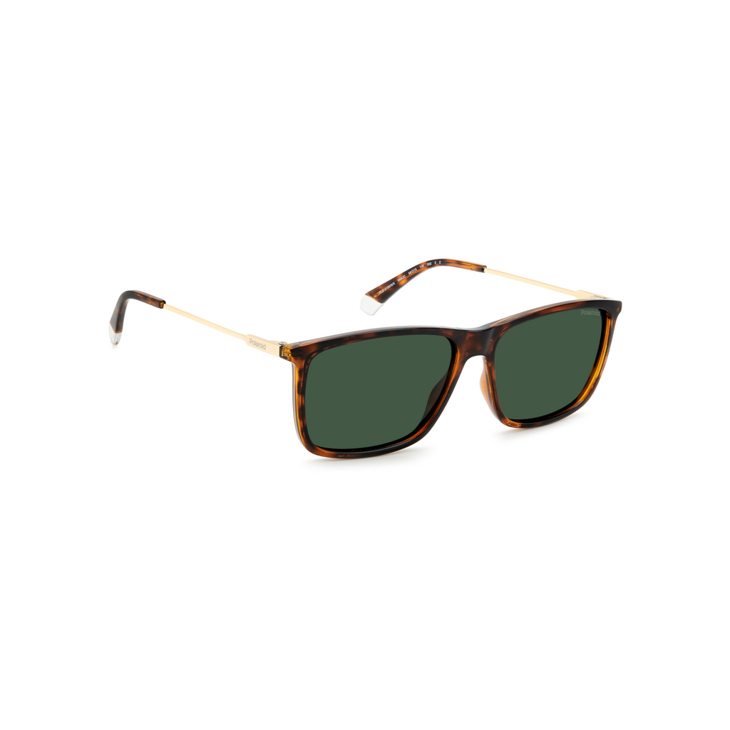 Polaroid PLD 4130/S/X Green Havana Men's Polarized Sunglasses
