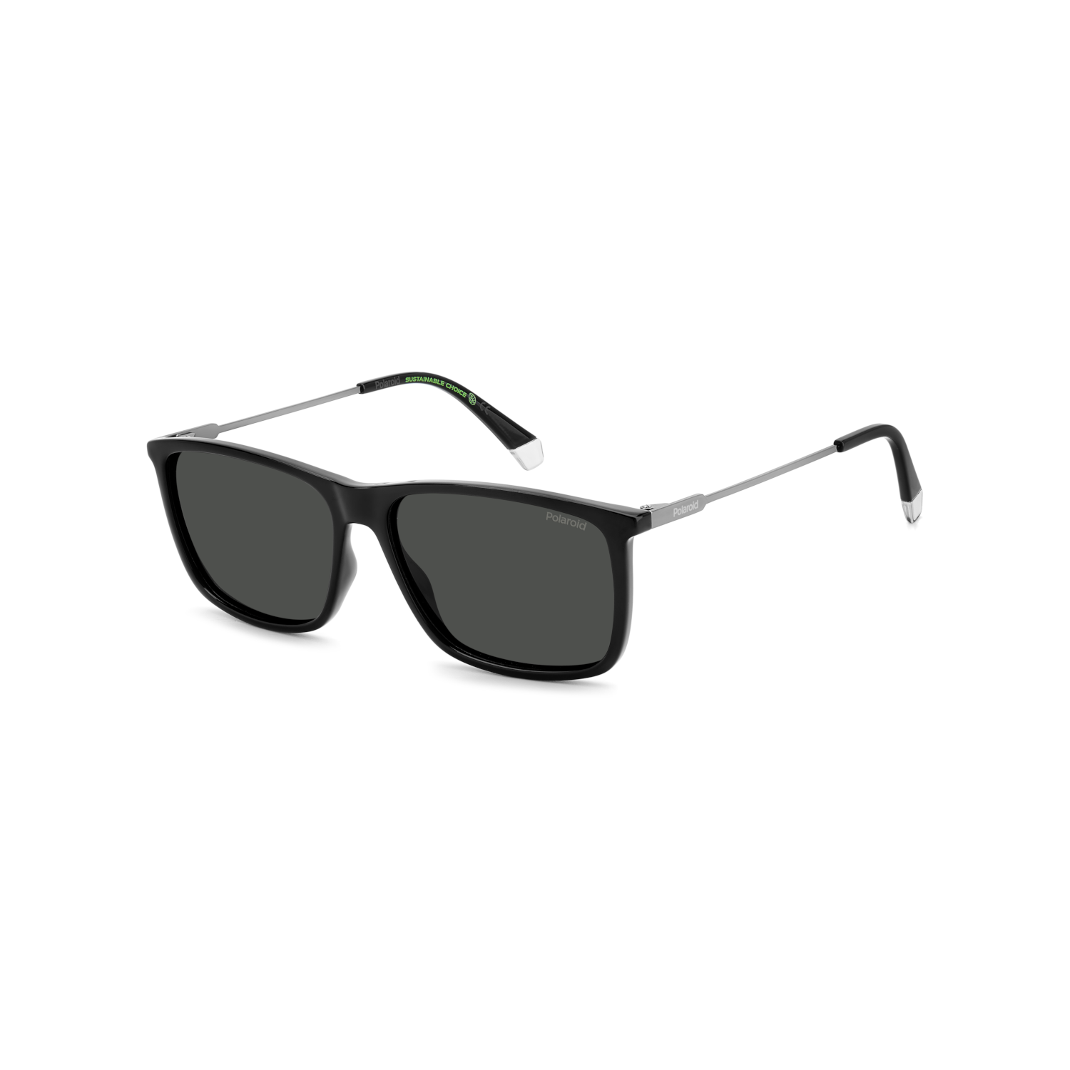 Polaroid PLD 4130/S/X Grey Black Men's Polarized Sunglasses