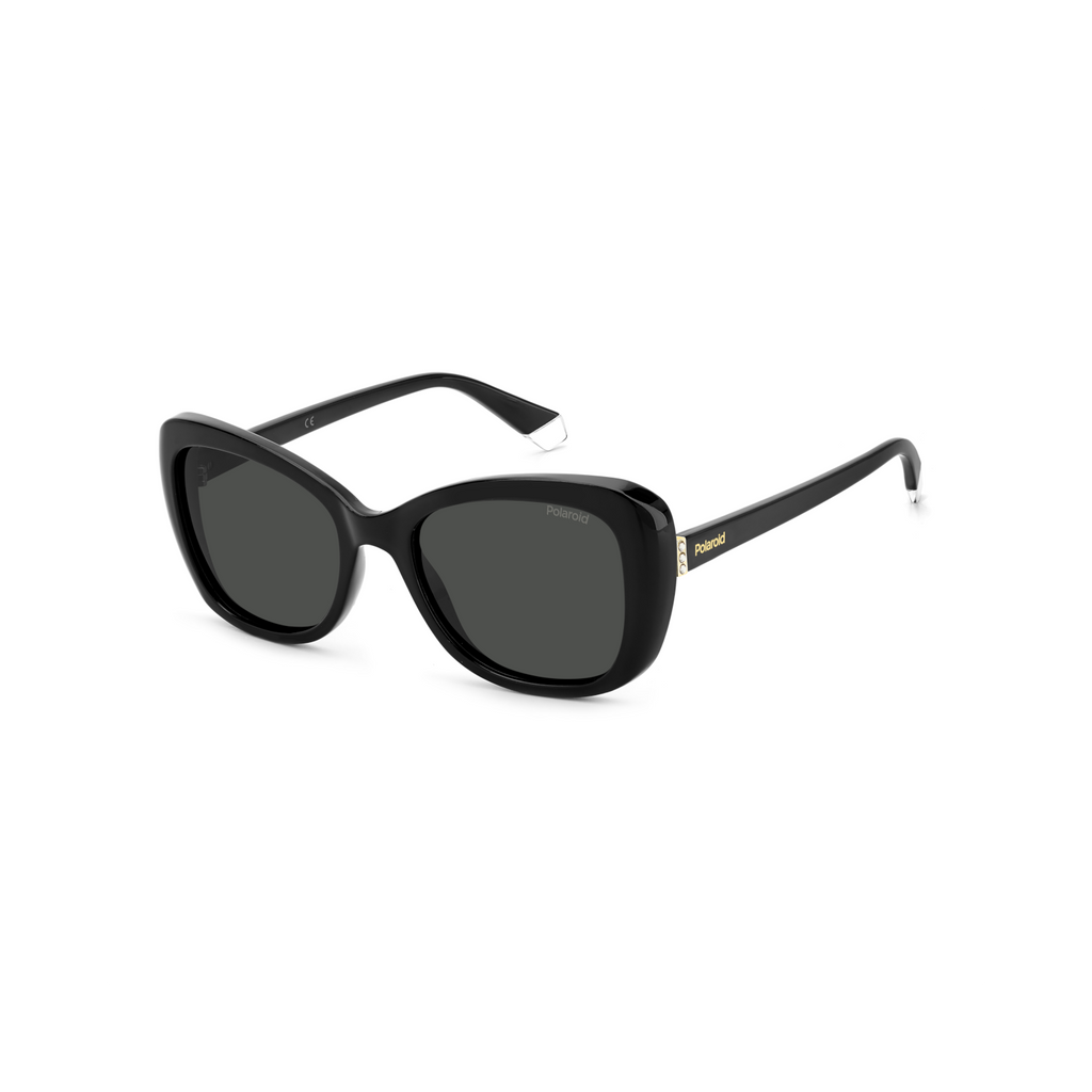 Polaroid PLD 4132/S/X Grey Black Women's Polarized Sunglasses