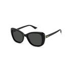 Polaroid PLD 4132/S/X Grey Black Women's Polarized Sunglasses