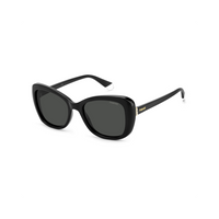 Polaroid PLD 4132/S/X Grey Black Women's Polarized Sunglasses