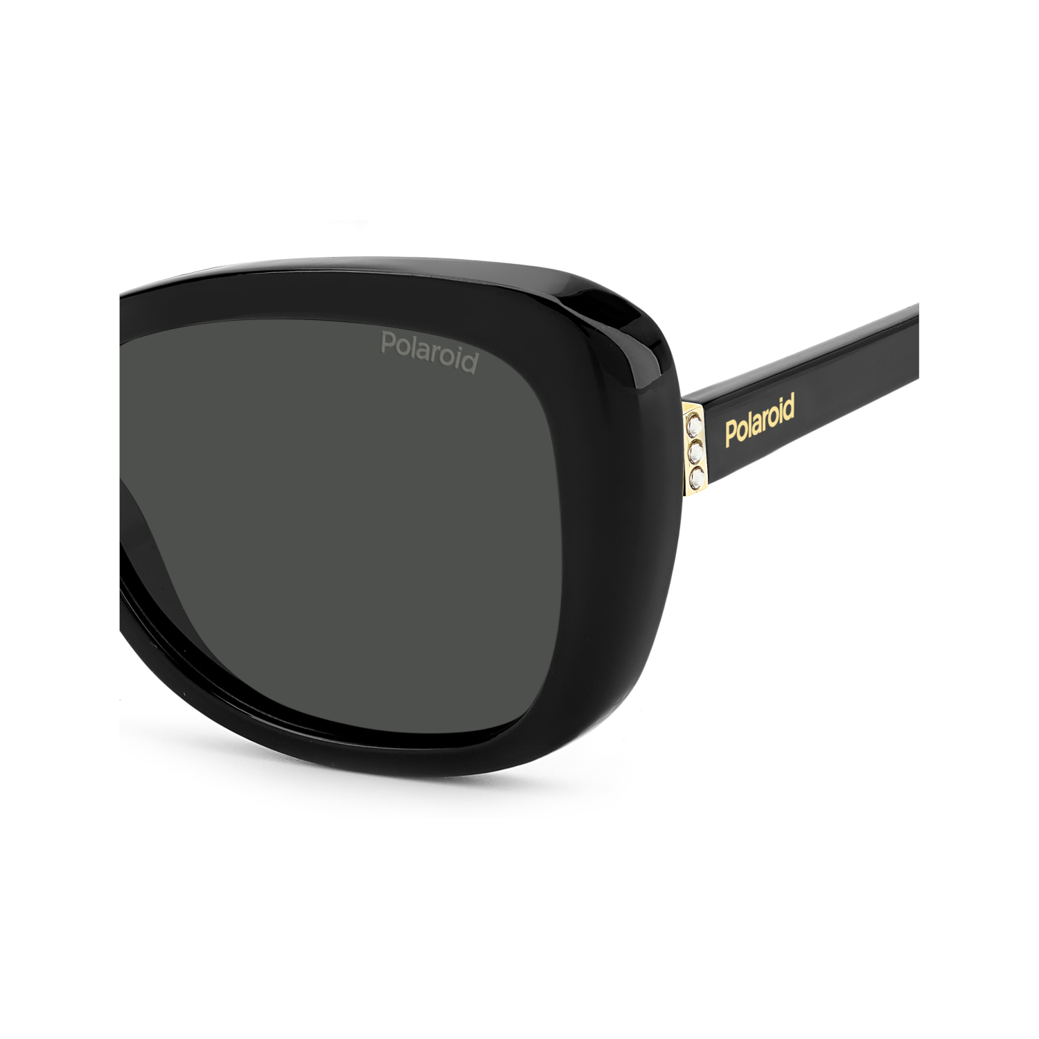 Polaroid PLD 4132/S/X Grey Black Women's Polarized Sunglasses