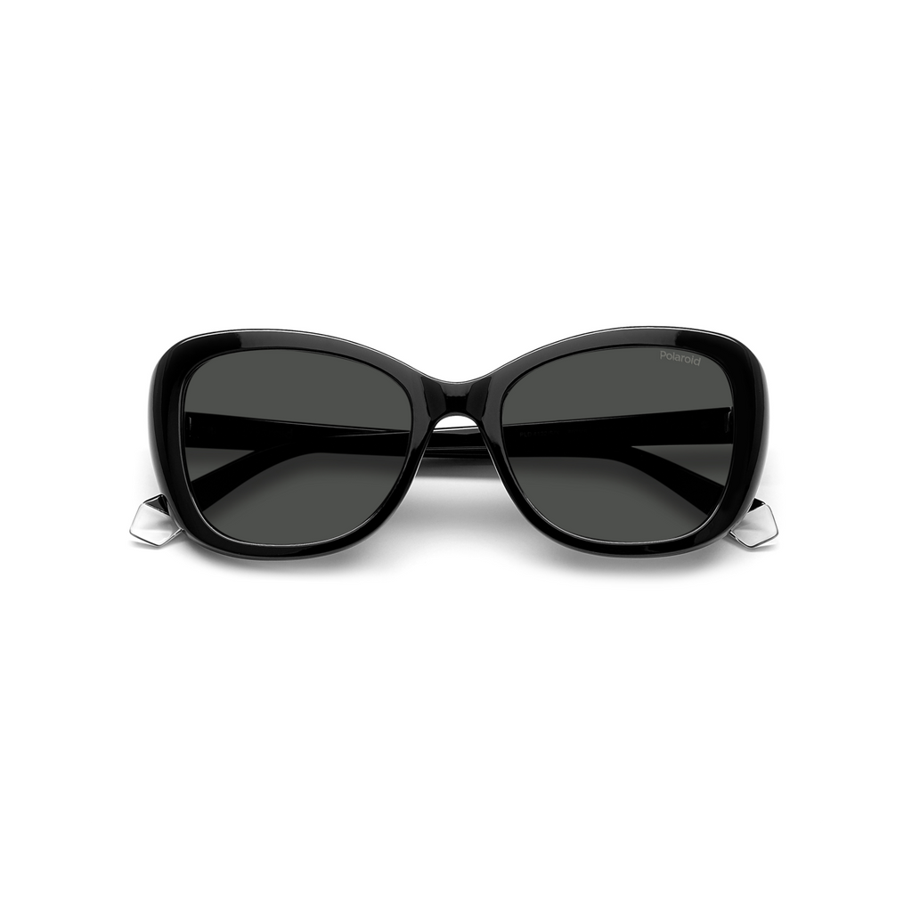 Polaroid PLD 4132/S/X Grey Black Women's Polarized Sunglasses